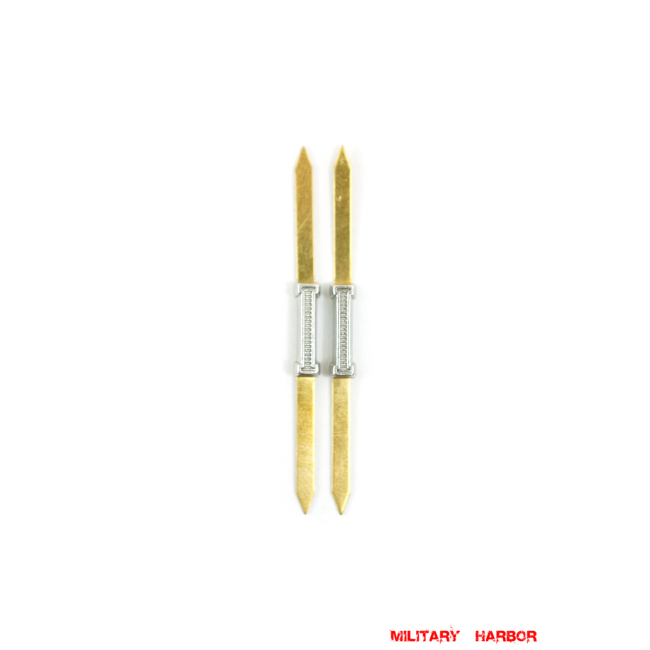 WWII German Shoulder Boards Cyphers Silver I Konigsberg 13mm 2pcs German Metal Cyphers,WW2 german,waffen SS,wehrmacht,Shoulder Boards,german cyphers,german badge WWII,militaria german,WWII german,wehrmacht badge,Luftwaffe badge,SS badge,german sleeve eagle,german eagle badge,ss eagle,wehrmacht badge,WWII military surplus,WWII german insignia,shoulderboards insignia,shoulderboards cyphers,shoulderboards pin,shoulderboards badge