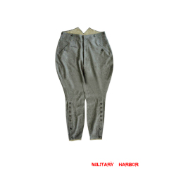 WWI German Empire stone grey Wool Breeches German Empire WWI uniform,WW1 german uniform,wehrmacht uniform,german empire uniform,heer,stone grey Trousers,WW1 uniforms,german WW1 uniforms,WW1 jacket,Prussian uniforms,Prussian waffenrock,WW1 army uniform,WW1 german pants,WW1 german army uniform