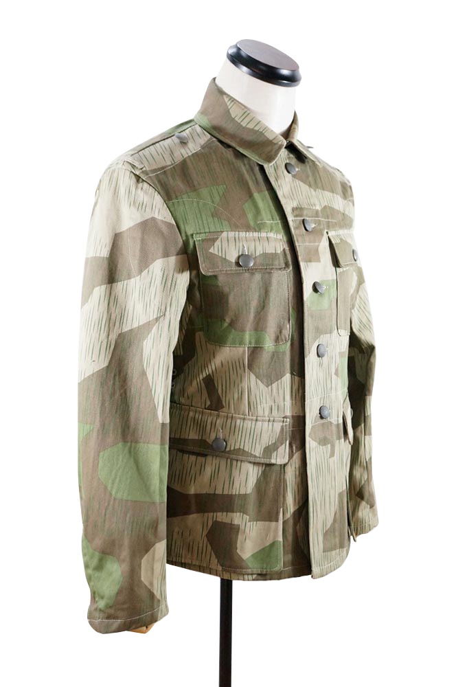 German Camo tunic,German uniforms,SS uniforms,Wehrmacht uniforms,Splinter,german camouflage jacket,WW2 uniforms