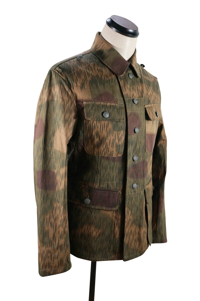 German Camo tunic,German uniforms,SS uniforms,Wehrmacht uniforms,Tan and water,german camouflage jacket,WW2 uniforms