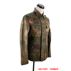 German Camo tunic,German uniforms,SS uniforms,Wehrmacht uniforms,Tan and water,german camouflage jacket,WW2 uniforms