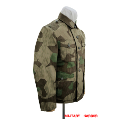 German Camo tunic,German uniforms,SS uniforms,Wehrmacht uniforms,German camouflage jacket,WW2 uniforms,Splinter 31,WW2 camo,WWII camo,WW2 German camouflage,WWII German camouflage,German Camo Uniform,M40 tunic