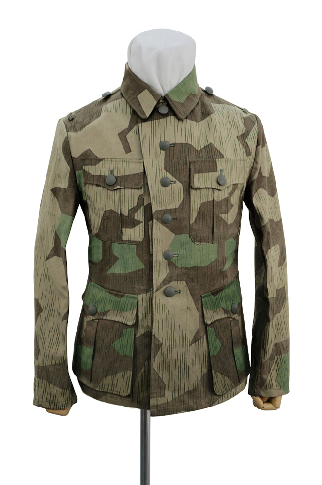 German Camo tunic,German uniforms,SS uniforms,Wehrmacht uniforms,German camouflage jacket,WW2 uniforms,Splinter 31,WW2 camo,WWII camo,WW2 German camouflage,WWII German camouflage,German Camo Uniform,M41 tunic