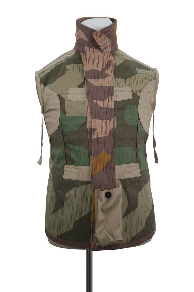 German Camo tunic,German uniforms,SS uniforms,Wehrmacht uniforms,German camouflage jacket,WW2 uniforms,Splinter 41 Brown Variation,WW2 camo,WWII camo,WW2 German camouflage,WWII German camouflage,German Camo Uniform,M41 tunic