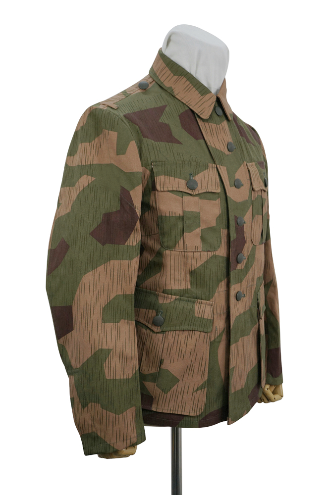 German Camo tunic,German uniforms,SS uniforms,Wehrmacht uniforms,German camouflage jacket,WW2 uniforms,Splinter 42 Revered Color,WW2 camo,WWII camo,WW2 German camouflage,WWII German camouflage,German Camo Uniform,M41 tunic