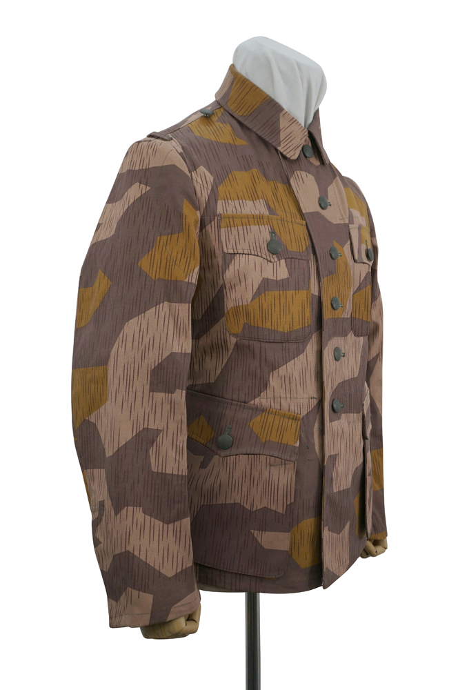 WWII German Heer Splinter 41 Brown Variation Camo M42 field tunic
