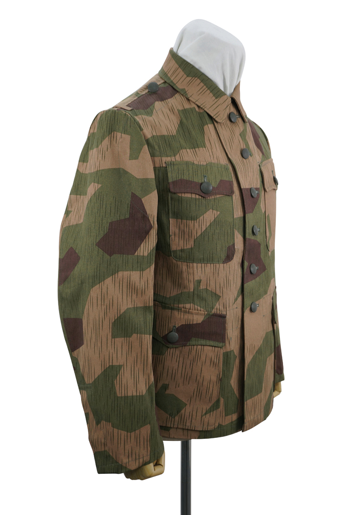 German Camo tunic,German uniforms,SS uniforms,Wehrmacht uniforms,German camouflage jacket,WW2 uniforms,Splinter 42 Revered Color,WW2 camo,WWII camo,WW2 German camouflage,WWII German camouflage,German Camo Uniform,M42 tunic