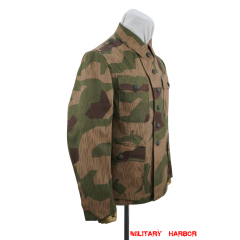 German Camo tunic,German uniforms,SS uniforms,Wehrmacht uniforms,German camouflage jacket,WW2 uniforms,Splinter 42 Revered Color,WW2 camo,WWII camo,WW2 German camouflage,WWII German camouflage,German Camo Uniform,M42 tunic