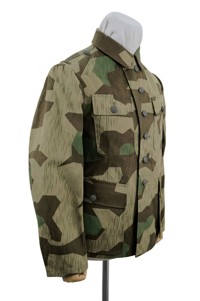 German Camo tunic,German uniforms,SS uniforms,Wehrmacht uniforms,German camouflage jacket,WW2 uniforms,Splinter 31,WW2 camo,WWII camo,WW2 German camouflage,WWII German camouflage,German Camo Uniform,M43 tunic