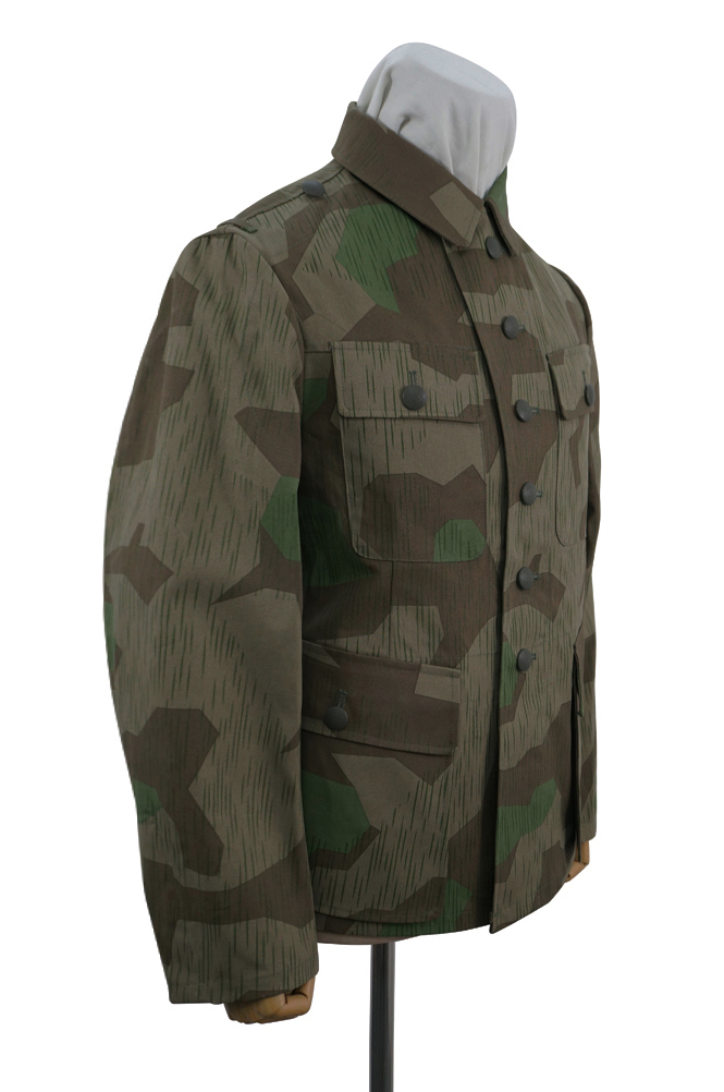 German Camo tunic,German uniforms,SS uniforms,Wehrmacht uniforms,German camouflage jacket,WW2 uniforms,Splinter 31,WW2 camo,WWII camo,WW2 German camouflage,WWII German camouflage,German Camo Uniform,M43 tunic