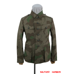 WWII German Heer Splinter 31 Fall Camo M43 field tunic German Camo tunic,German uniforms,SS uniforms,Wehrmacht uniforms,German camouflage jacket,WW2 uniforms,Splinter 31,WW2 camo,WWII camo,WW2 German camouflage,WWII German camouflage,German Camo Uniform,M43 tunic