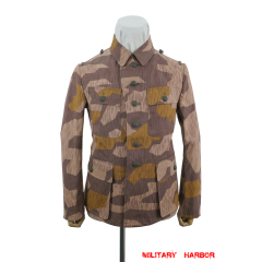 WWII German Heer Splinter 41 Brown Variation Camo M43 field tunic German Camo tunic,German uniforms,SS uniforms,Wehrmacht uniforms,German camouflage jacket,WW2 uniforms,Splinter 41 Brown Variation,WW2 camo,WWII camo,WW2 German camouflage,WWII German camouflage,German Camo Uniform,M43 tunic
