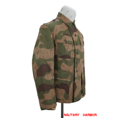 German Camo tunic,German uniforms,SS uniforms,Wehrmacht uniforms,German camouflage jacket,WW2 uniforms,Splinter 42 Revered Color,WW2 camo,WWII camo,WW2 German camouflage,WWII German camouflage,German Camo Uniform,M43 tunic