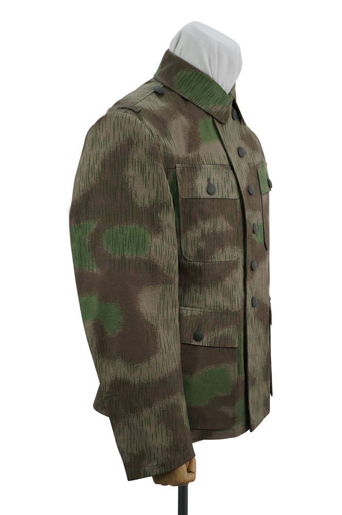 German Camo tunic,German uniforms,SS uniforms,Wehrmacht uniforms,German camouflage jacket,WW2 uniforms,Splinter 42 Revered Color,WW2 camo,WWII camo,WW2 German camouflage,WWII German camouflage,German Camo Uniform,M43 tunic,Marsh Sumpfsmuster 44