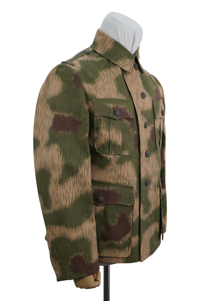 German Camo tunic,German uniforms,SS uniforms,Wehrmacht uniforms,German camouflage jacket,WW2 uniforms,Splinter 42 Revered Color,WW2 camo,WWII camo,WW2 German camouflage,WWII German camouflage,German Camo Uniform,M40 tunic,Marsh Sumpfsmuster 44