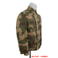 German Camo tunic,German uniforms,SS uniforms,Wehrmacht uniforms,German camouflage jacket,WW2 uniforms,Splinter 42 Revered Color,WW2 camo,WWII camo,WW2 German camouflage,WWII German camouflage,German Camo Uniform,M40 tunic,Marsh Sumpfsmuster 44