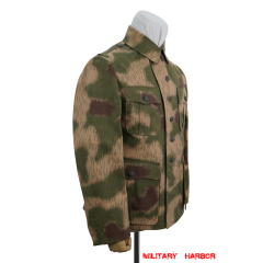 German Camo tunic,German uniforms,SS uniforms,Wehrmacht uniforms,German camouflage jacket,WW2 uniforms,Splinter 42 Revered Color,WW2 camo,WWII camo,WW2 German camouflage,WWII German camouflage,German Camo Uniform,M41 tunic,Marsh Sumpfsmuster 44