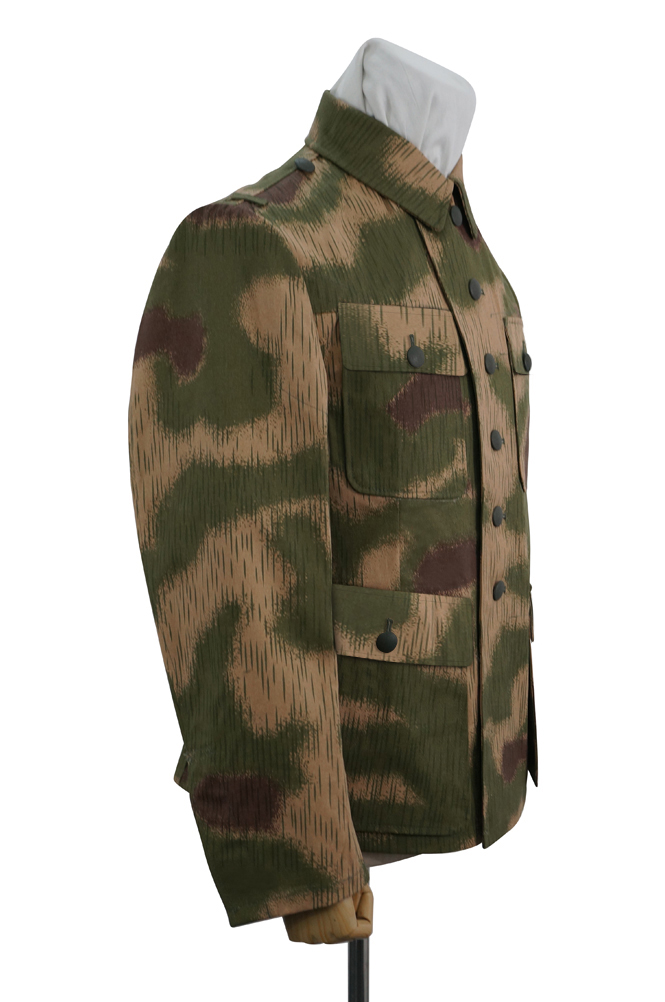German Camo tunic,German uniforms,SS uniforms,Wehrmacht uniforms,German camouflage jacket,WW2 uniforms,Splinter 42 Revered Color,WW2 camo,WWII camo,WW2 German camouflage,WWII German camouflage,German Camo Uniform,M43 tunic,Marsh Sumpfsmuster 44