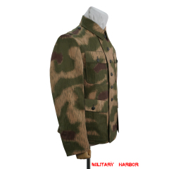 German Camo tunic,German uniforms,SS uniforms,Wehrmacht uniforms,German camouflage jacket,WW2 uniforms,Splinter 42 Revered Color,WW2 camo,WWII camo,WW2 German camouflage,WWII German camouflage,German Camo Uniform,M43 tunic,Marsh Sumpfsmuster 44