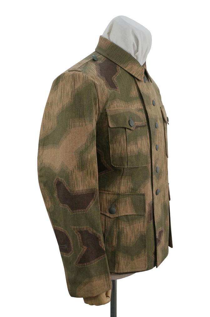 German Camo tunic,German uniforms,SS uniforms,Wehrmacht uniforms,German camouflage jacket,WW2 uniforms,Splinter 42 Revered Color,WW2 camo,WWII camo,WW2 German camouflage,WWII German camouflage,German Camo Uniform,M44 tunic,Marsh Sumpfsmuster 44