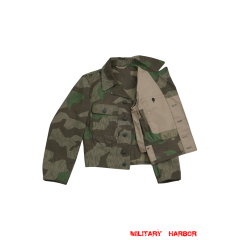 German Camo tunic,German uniforms,SS uniforms,Wehrmacht uniforms,German camouflage jacket,WW2 uniforms,Splinter 42 Revered Color,WW2 camo,WWII camo,WW2 German camouflage,WWII German camouflage,German Camo Uniform,M43 tunic