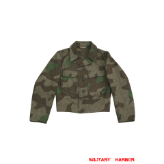 WWII German Heer Splinter 31 Fall Camo M44 field tunic German Camo tunic,German uniforms,SS uniforms,Wehrmacht uniforms,German camouflage jacket,WW2 uniforms,Splinter 42 Revered Color,WW2 camo,WWII camo,WW2 German camouflage,WWII German camouflage,German Camo Uniform,M43 tunic
