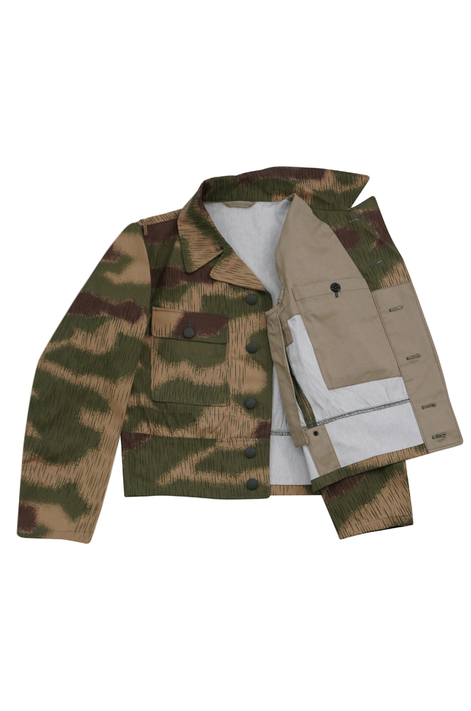 German Camo tunic,German uniforms,SS uniforms,Wehrmacht uniforms,German camouflage jacket,WW2 uniforms,Splinter 42 Revered Color,WW2 camo,WWII camo,WW2 German camouflage,WWII German camouflage,German Camo Uniform,M44 tunic,Marsh Sumpfsmuster 44