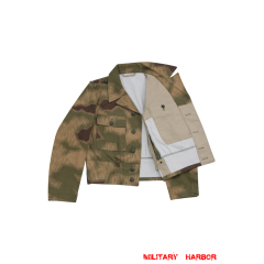 German Camo tunic,German uniforms,SS uniforms,Wehrmacht uniforms,German camouflage jacket,WW2 uniforms,Splinter 42 Revered Color,WW2 camo,WWII camo,WW2 German camouflage,WWII German camouflage,German Camo Uniform,M44 tunic,Marsh Sumpfsmuster 44