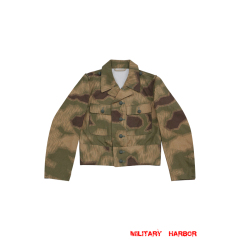 WWII German Heer Marsh Sumpfsmuster 43 Camo M44 field tunic German Camo tunic,German uniforms,SS uniforms,Wehrmacht uniforms,German camouflage jacket,WW2 uniforms,Splinter 42 Revered Color,WW2 camo,WWII camo,WW2 German camouflage,WWII German camouflage,German Camo Uniform,M44 tunic,Marsh Sumpfsmuster 44