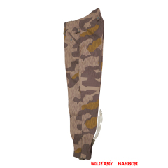 WWII German Heer Splinter 41 Brown Variation Camo M43 field trousers German Camo trousers,German uniforms,SS uniforms,Wehrmacht uniforms,Splinter,german camo pants,WW2 uniforms
