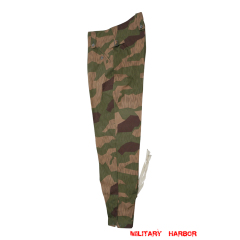 WWII German Heer Splinter 42 Reversed Color Camo M43 field trousers German Camo trousers,German uniforms,SS uniforms,Wehrmacht uniforms,Splinter,german camo pants,WW2 uniforms