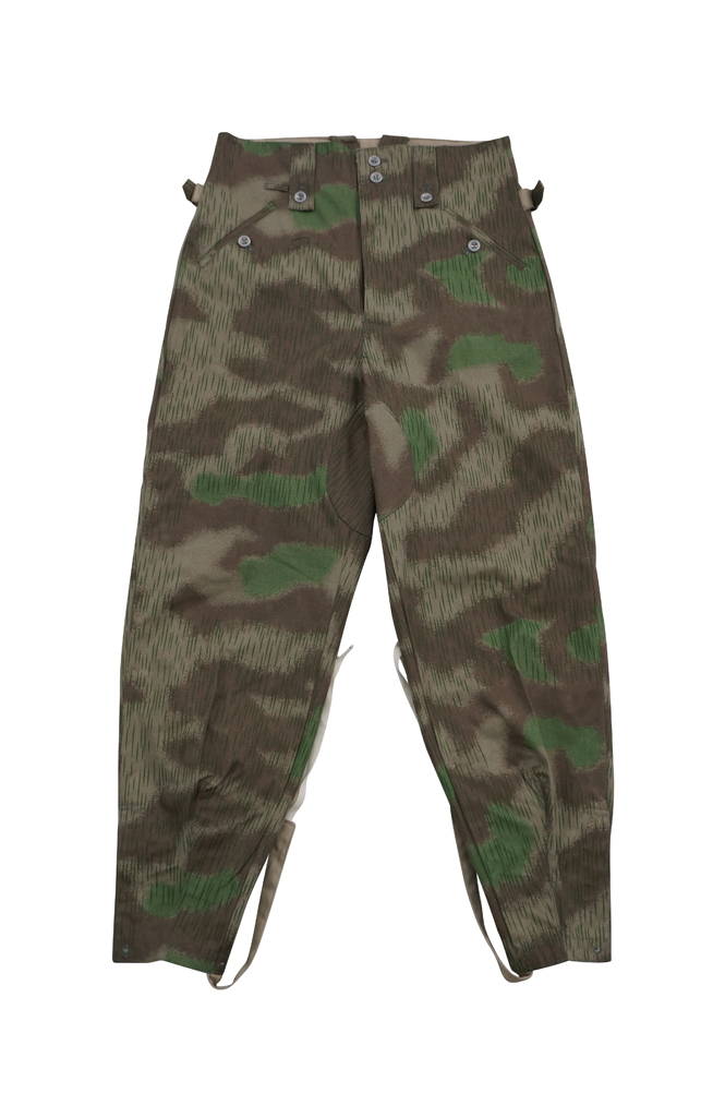 German Camo trousers,German uniforms,SS uniforms,Wehrmacht uniforms,Splinter,german camo pants,WW2 uniforms,M43 trousers,Marsh Sumpfsmuster 44