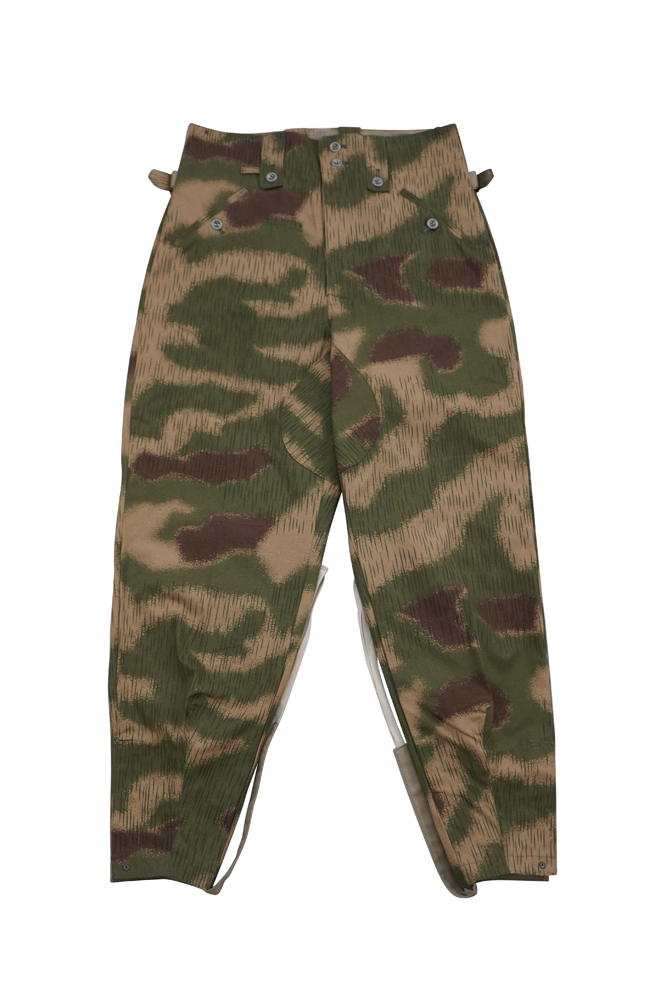 German Camo trousers,German uniforms,SS uniforms,Wehrmacht uniforms,Splinter,german camo pants,WW2 uniforms,M43 trousers,Marsh Sumpfsmuster 44