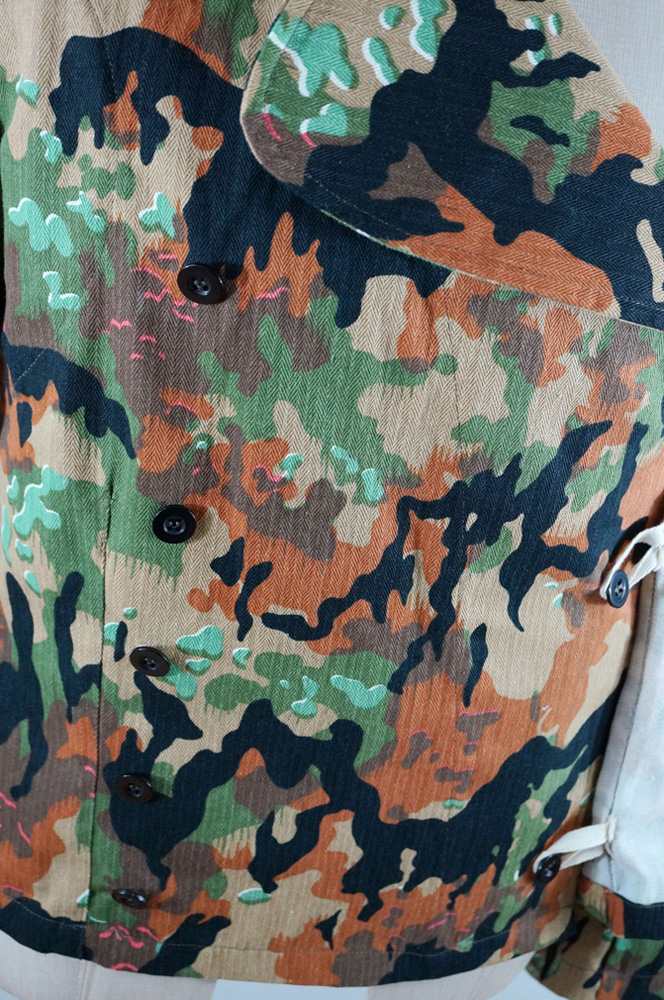 German Camo Panzer tunic,German panzer uniforms,SS uniforms,Wehrmacht uniforms,leibermuster,german camouflage jacket,WW2 uniforms