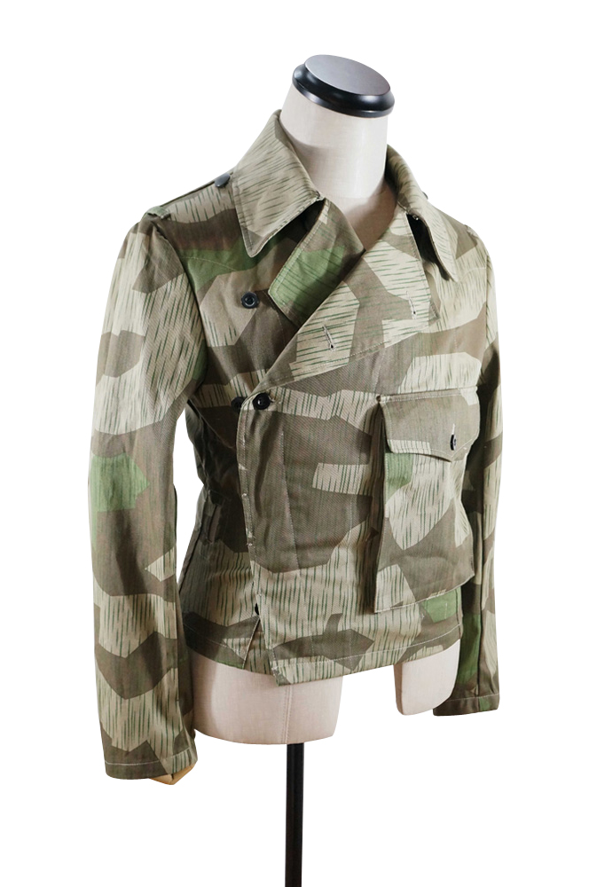 German Camo Panzer tunic,German panzer uniforms,SS uniforms,Wehrmacht uniforms,Splinter,german camouflage jacket,WW2 uniforms