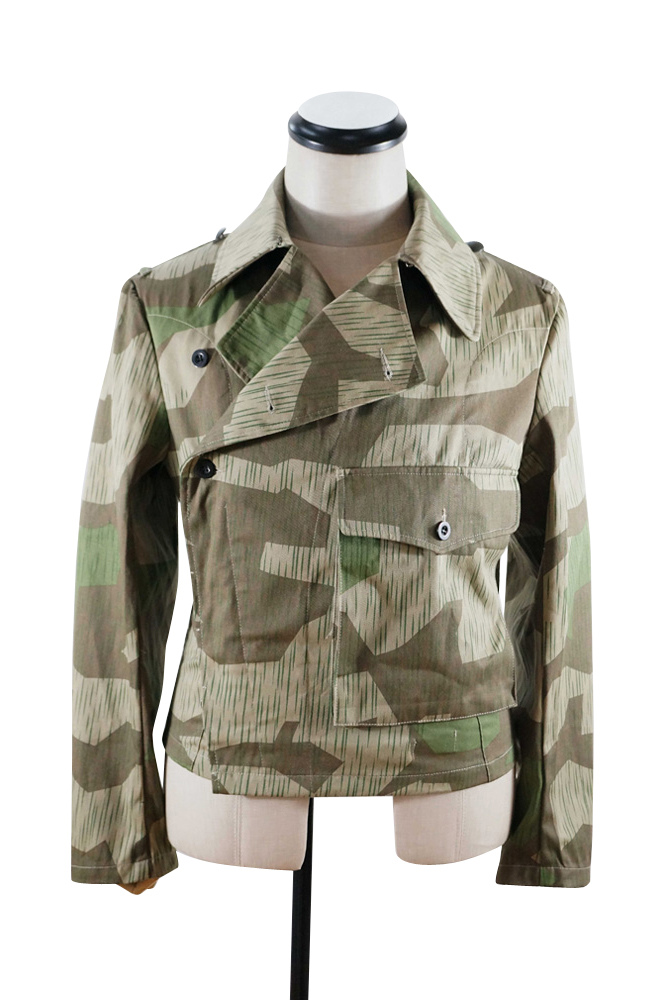 German Camo Panzer tunic,German panzer uniforms,SS uniforms,Wehrmacht uniforms,Splinter,german camouflage jacket,WW2 uniforms