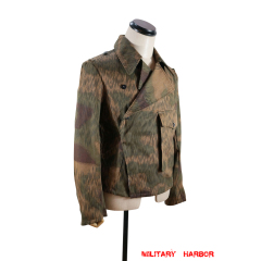 German Camo Panzer tunic,German panzer uniforms,SS uniforms,Wehrmacht uniforms,Tan and water,german camouflage jacket,WW2 uniforms