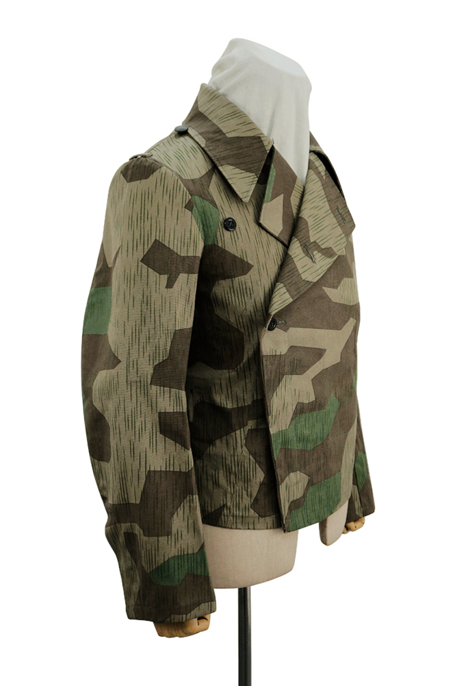German Camo Panzer tunic,German panzer uniforms,SS uniforms,Wehrmacht uniforms,Splinter,german camouflage jacket,WW2 uniforms