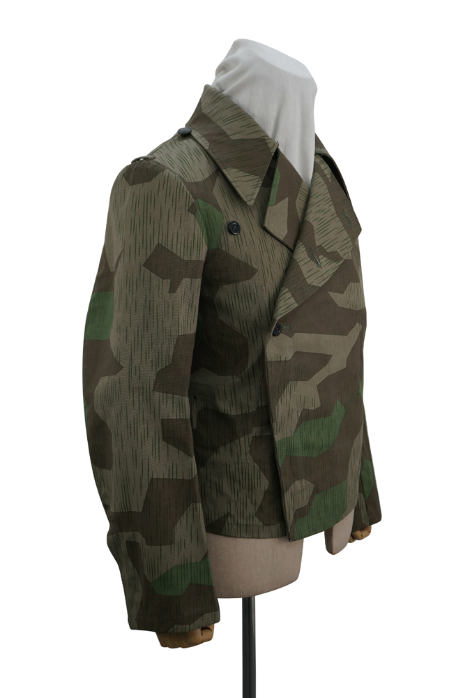 German Camo Panzer tunic,German panzer uniforms,SS uniforms,Wehrmacht uniforms,Splinter,german camouflage jacket,WW2 uniforms