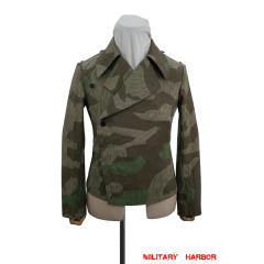 WWII German Heer Splinter 31 Fall Camo panzer wrap jacket type I German Camo Panzer tunic,German panzer uniforms,SS uniforms,Wehrmacht uniforms,Splinter,german camouflage jacket,WW2 uniforms