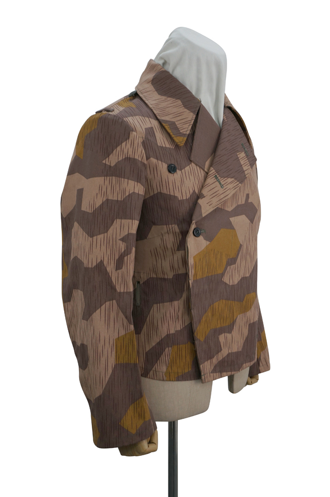 German Camo Panzer tunic,German panzer uniforms,SS uniforms,Wehrmacht uniforms,Splinter,german camouflage jacket,WW2 uniforms