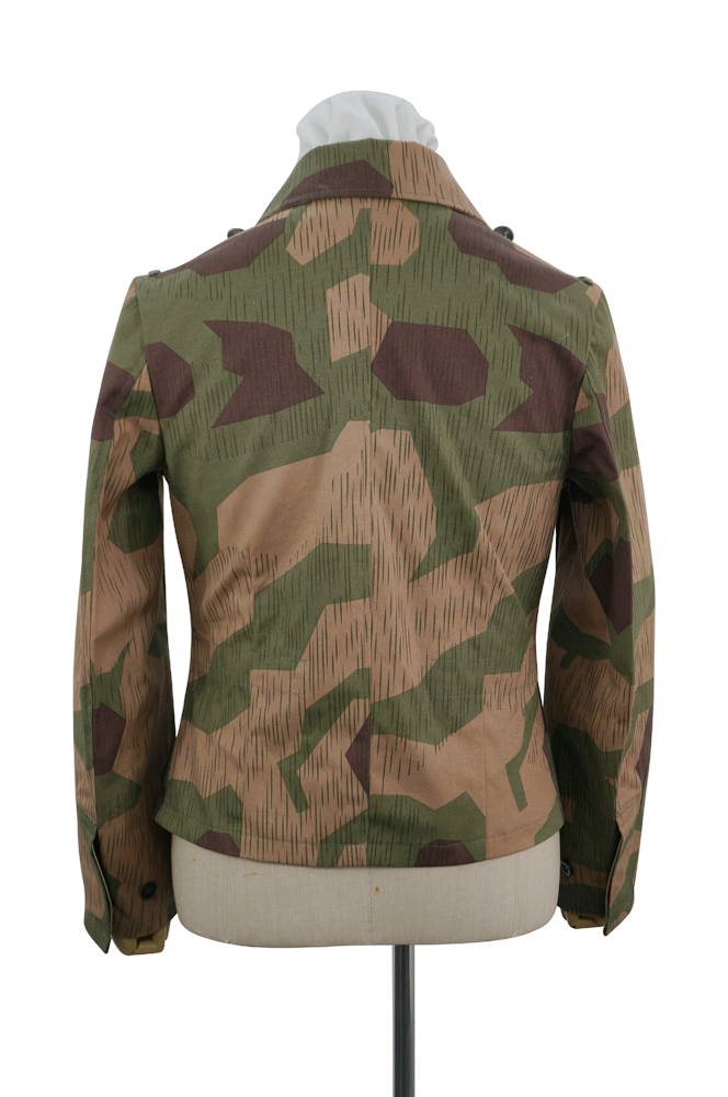 German Camo Panzer tunic,German panzer uniforms,SS uniforms,Wehrmacht uniforms,Splinter,german camouflage jacket,WW2 uniforms