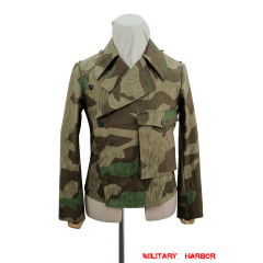 WWII German Heer Splinter 31 Sping Camo panzer wrap jacket type II German Camo Panzer tunic,German panzer uniforms,SS uniforms,Wehrmacht uniforms,Splinter,german camouflage jacket,WW2 uniforms
