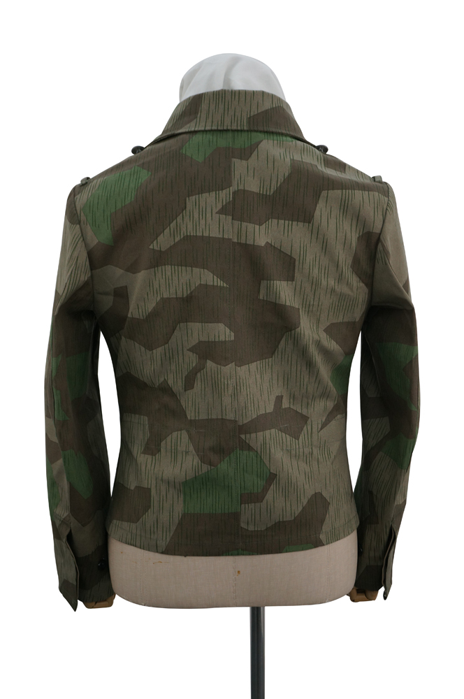 German Camo Panzer tunic,German panzer uniforms,SS uniforms,Wehrmacht uniforms,Splinter,german camouflage jacket,WW2 uniforms