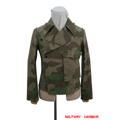 WWII German Heer Splinter 31 Fall Camo panzer wrap jacket type II German Camo Panzer tunic,German panzer uniforms,SS uniforms,Wehrmacht uniforms,Splinter,german camouflage jacket,WW2 uniforms