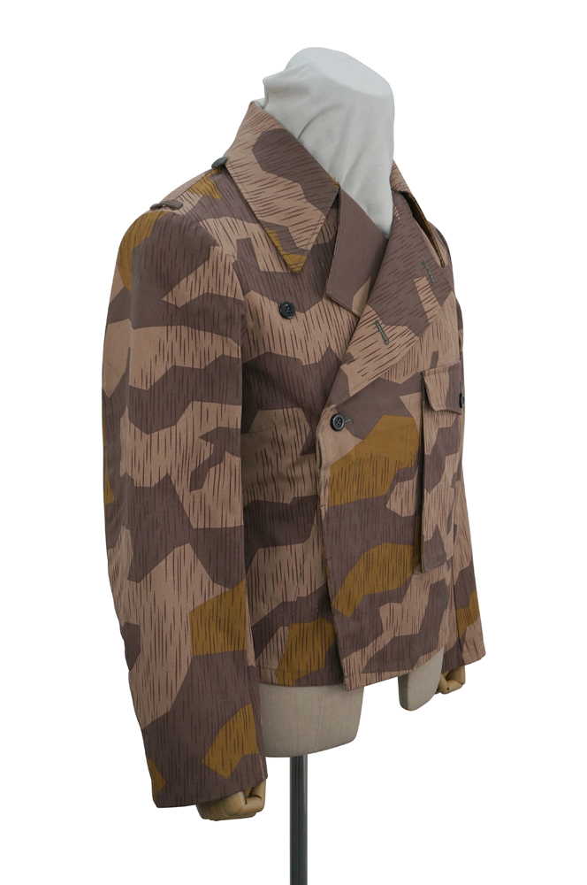 German Camo Panzer tunic,German panzer uniforms,SS uniforms,Wehrmacht uniforms,Splinter,german camouflage jacket,WW2 uniforms