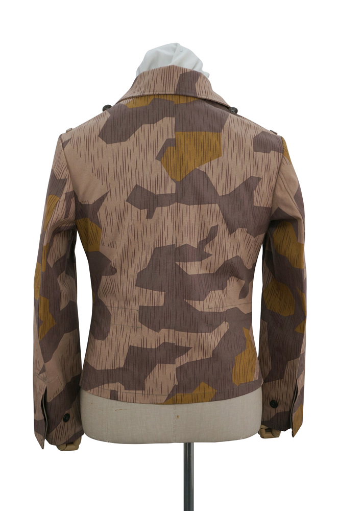 German Camo Panzer tunic,German panzer uniforms,SS uniforms,Wehrmacht uniforms,Splinter,german camouflage jacket,WW2 uniforms