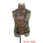 WWII German Heer Splinter 41 Brown Variation Camo panzer wrap jacket type II German Camo Panzer tunic,German panzer uniforms,SS uniforms,Wehrmacht uniforms,Splinter,german camouflage jacket,WW2 uniforms