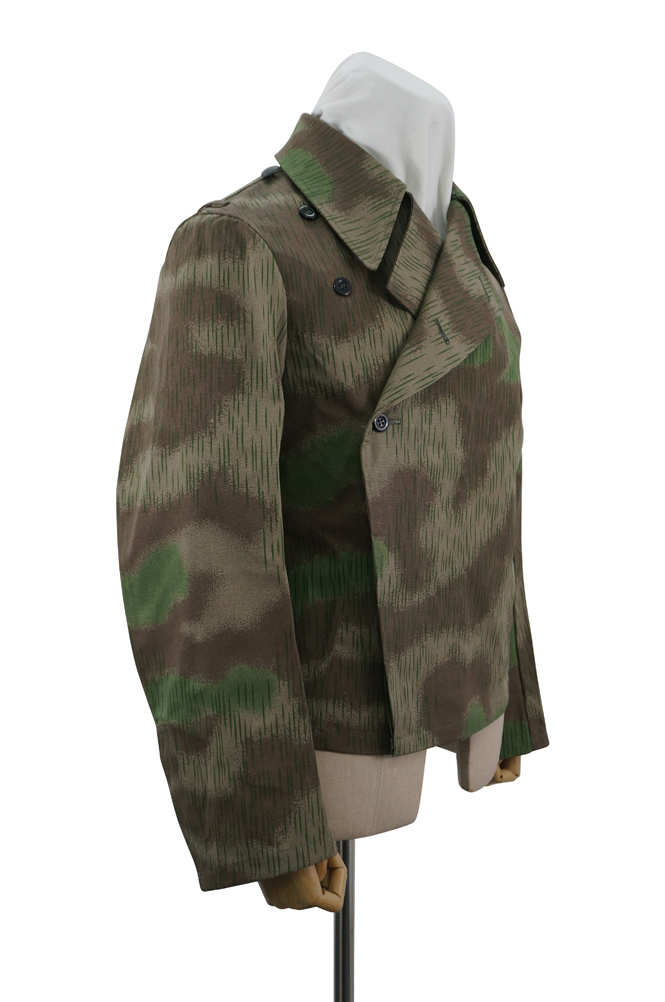 German Camo Panzer tunic,German panzer uniforms,SS uniforms,Wehrmacht uniforms,Splinter,german camouflage jacket,WW2 uniforms,Marsh Sumpfsmuster 44