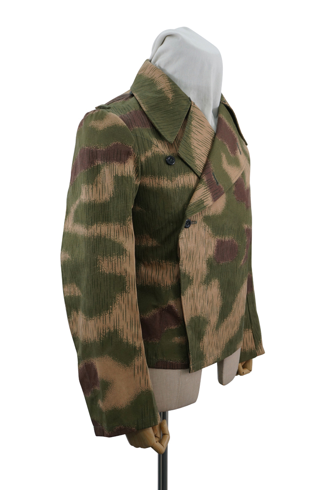 German Camo Panzer tunic,German panzer uniforms,SS uniforms,Wehrmacht uniforms,Splinter,german camouflage jacket,WW2 uniforms,Marsh Sumpfsmuster 44